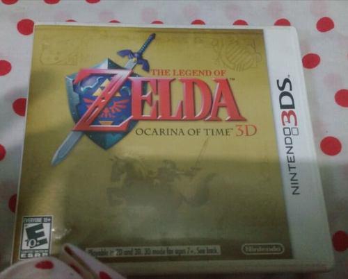 Juego De Ds 3d The Legend Of Zelda Ocarina Of Time 3d