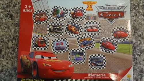 Juego De Mesa Memoria Cars Disney