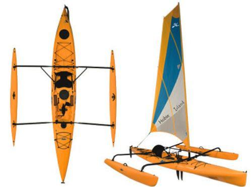 Kayak Pesca-deporte Hobie Mirage Adventure Island 13