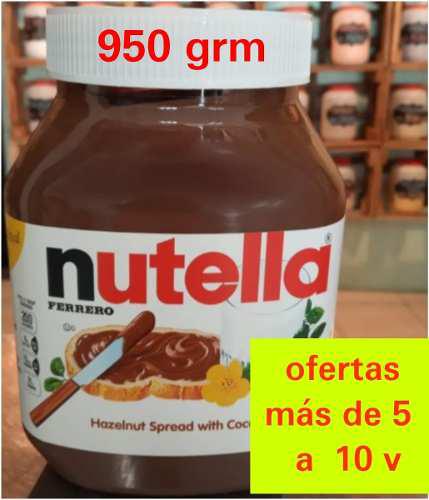 Nutella 950 Grm(Al Mayor A 10 V)