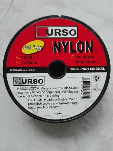 Nylon Multicolor 1mm Rollo De 100mts