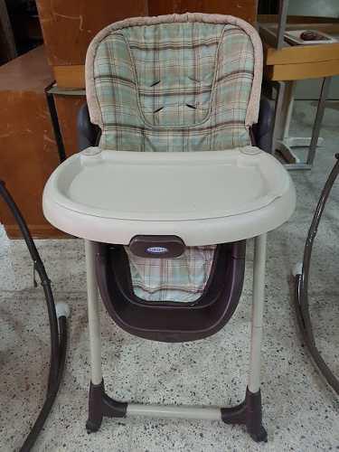 Silla Comer Bebe Americana Marca Graco Usada 100% Operativa