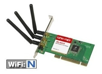 Tarjeta De Red Pci Tres Antenas Linknet 531r