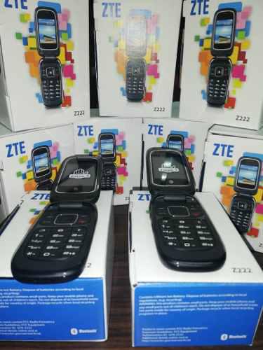 Telefono Celular Zte Z222 Funciones Basicas De Tapita Nuevo