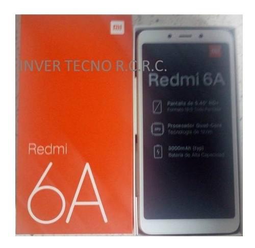 Telefono Xiaomi Redmi 6a Quaqcore 2gb+16gb Pant 5,45 13mp