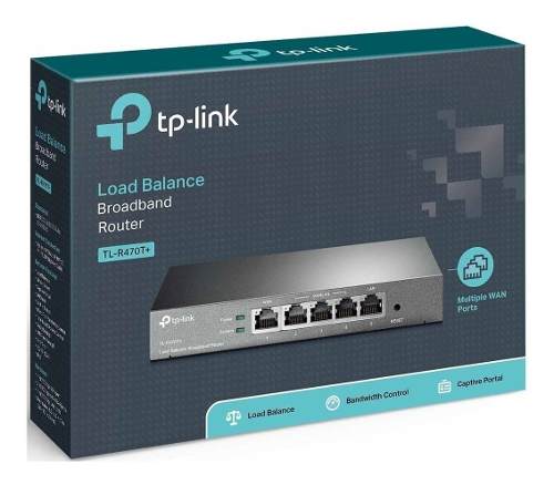 Tp-link Tl-r470t+ Router Balanceador De Carga Banda Ancha It