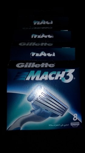 8 Hojillas De Afeitar Gillette Match3.