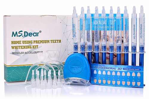 Blanqueador Dental Profesional Kit Completo Dientes Blancos