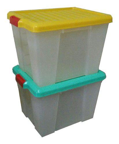 Caja Organizadora Plastica Alto 37cm Ancho 36 Fondo 42cm