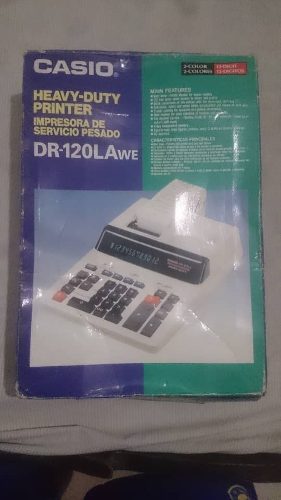 Calculadora Casio. Dr-120lawe. Original. 12 Dígitos. Nueva.