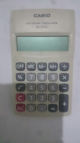 Calculadora Casio. Hl-815l. De Bolsillo