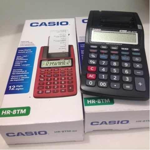 Calculadora Casio Hr-8tm - 12 Digitos