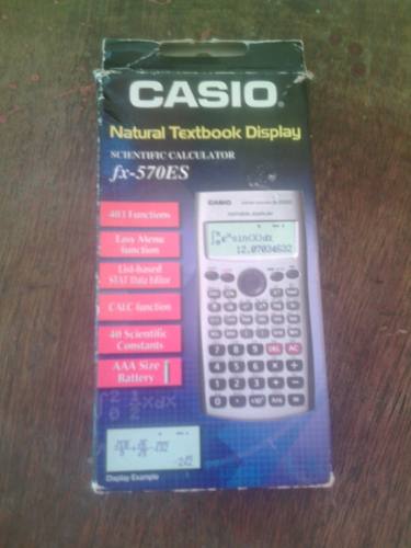Calculadora Científica Casio Fx-570es