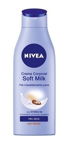 Crema Nivea 400ml Sof Milk Original