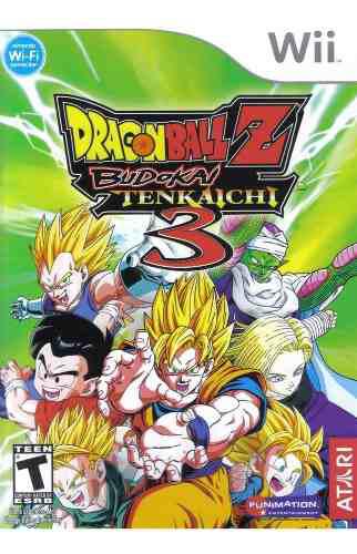 Dragon Ball Z Budokai Tenkaichi 3 Wii (10) Tienda Fisica