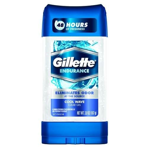 Gillette Clear Gel Cool Wave Desodorante / 3,8 Onzas. Import