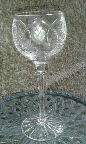 Juego De 8 Copas De Cristal. Importada. Bellísimas