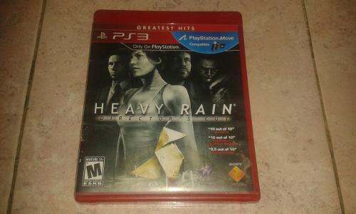 Juego De Heavy Rain Original Para Playstation 3 Impecable