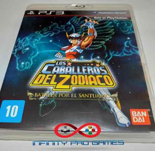 Juego Fisico Caballeros Del Zodiaco Original Ps3 Garantia