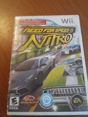 Juego Need For Speed Nitro Wii Original