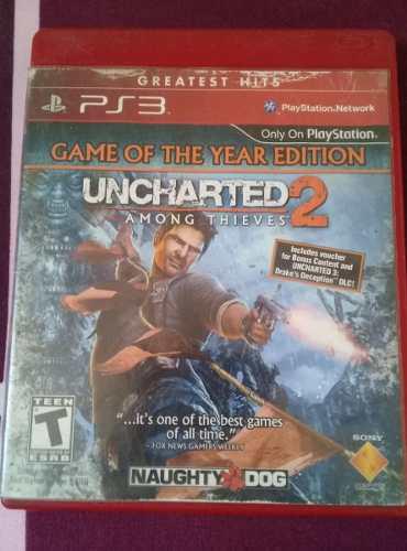 Juego Original Play 3. Uncharted 2. Among Thieves.