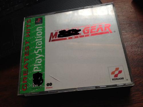 Juego Original Playstation 1 Metalgearsolid