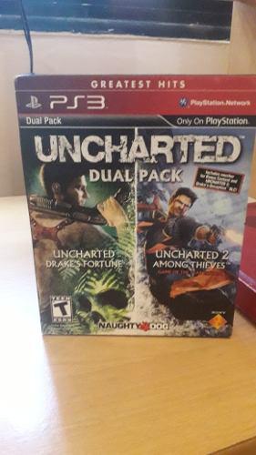 Juego Ps3 Uncharted 2 Cd Dual Pack