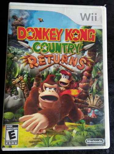 Juego Wii Original Donkey Kong Country Return. Garantizado