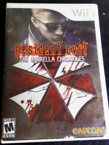Juego Wii Residente Evil The Umbrela Chronicles. Emocionante