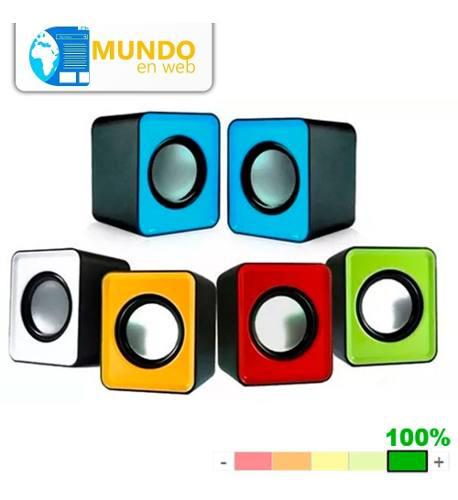 Mini Cornetas Usb Portatiles Speaker 2.0 Pc Laptop Celular