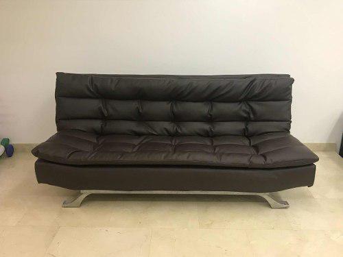 Mueble Tipo Sofacama Cuero Intacto Pregunte