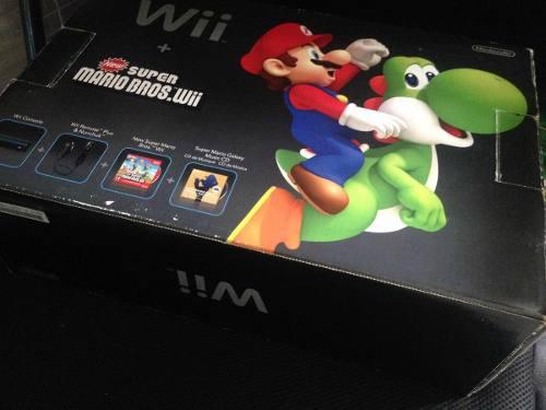 Nintendo Wii Edición Especial Súper Mario Bros 80 Verdes
