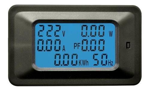 Panel Voltimetro Amperimetro 6 En 1 Ac 110-220v 100a Hz Kwh