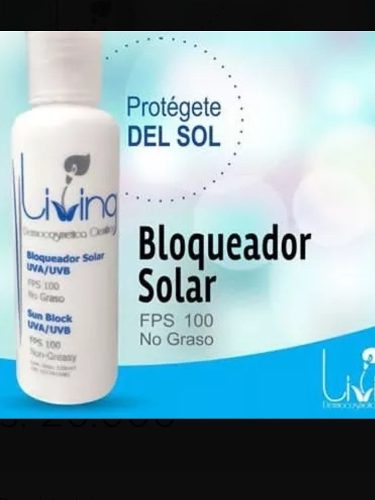 Protector Solar Living 100ml No Graso 10aguacates