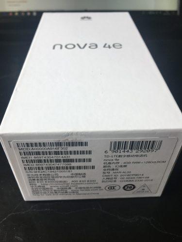 Telefono Huawei Nova 4e, 4gb Ram + 128 Gb Rom