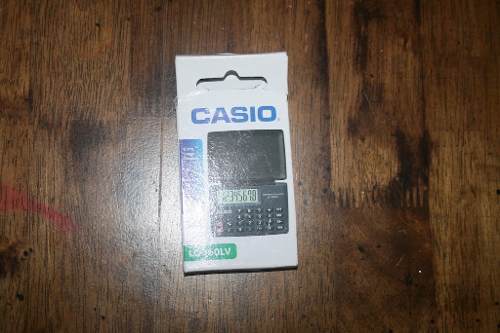 Vendo Calculadora Original Casio® Portátil Con Tapa Nueva.