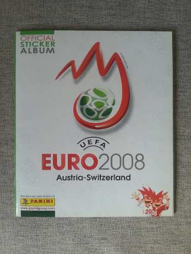 Álbum Panini Euro  Austria - Switzerland Incompleto