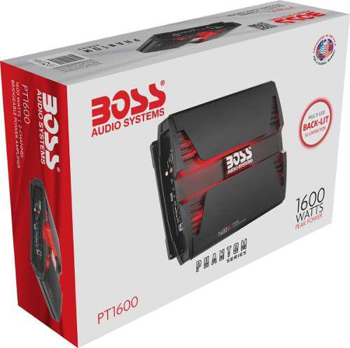 Amplicador Boos Pt1600 1600w 2ch