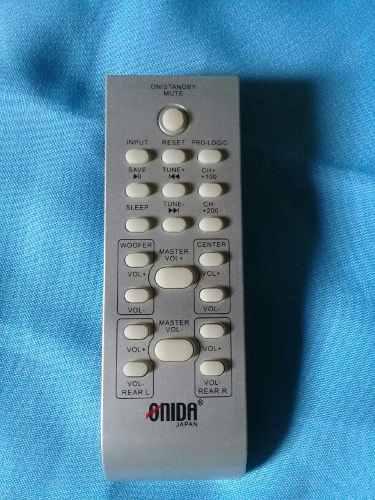 Control Para Equipo De Sonido Onida Sin Tapa