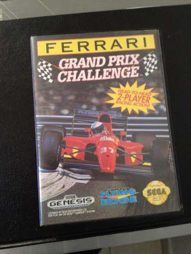 Juego De Sega Genesis Ferrari Grand Prix Challenge