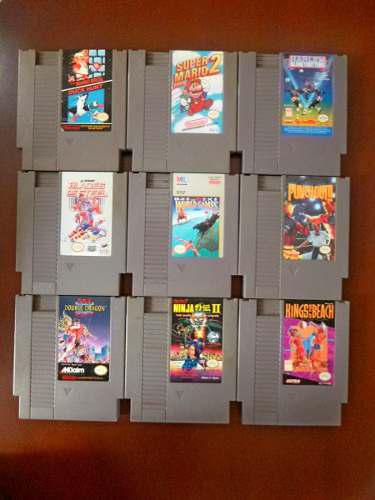 Juegos De Nintendo Nes, Impecables, Excelentes Titulos!