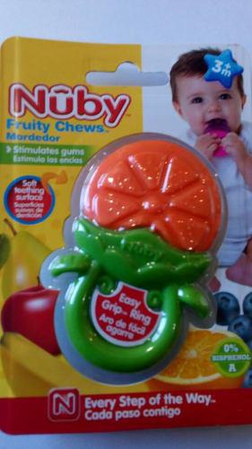 Mordedor Rasca Encías Bebes Nuby Fruity Chews Nuevo