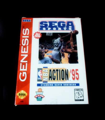 Nba Action 95, Juego Para Sega 16 Bits Como Nuevo !