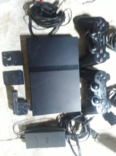 Play Station 2, 100% Original, Con Todos Sus Accesorios