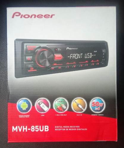 Radio Reproductor Pioneer Mvh-85ub Usb/auxiliar Usado