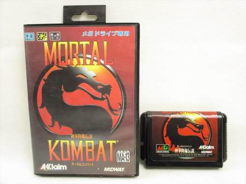 Sega 16bits Mortal Kombat Ver. Asia. Nuevo Sin Detalles