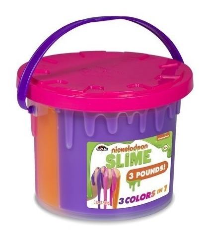Slime Nickelodeon Ya Hecho 1.36kg Tri Color