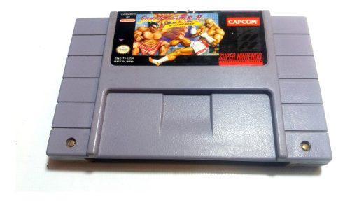 Street Fighter 2 Turbo Para Super Nintendo Original Garantia