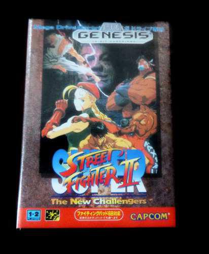 Super Street Fighter Ii Para Sega 16 Bits Como Nuevo !
