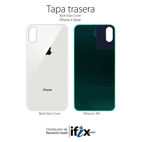 Tapa Trasera iPhone X